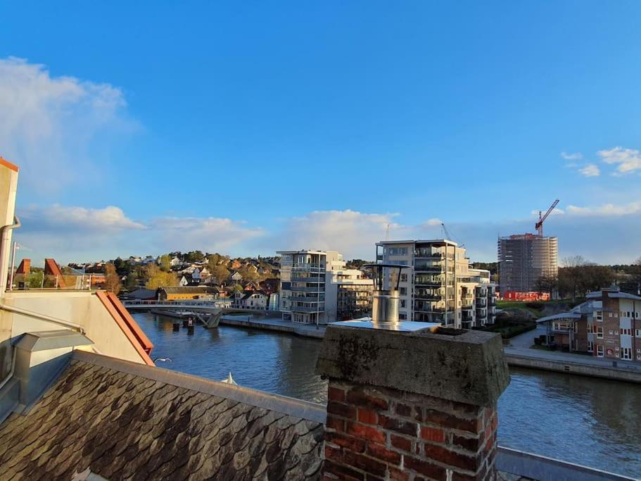 Modern Loftsleilighet Fredrikstad Exterior photo