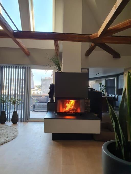 Modern Loftsleilighet Fredrikstad Exterior photo